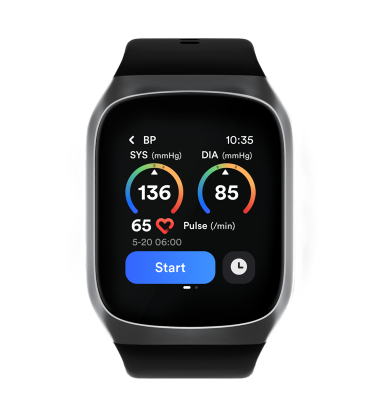 YHE BP Doctor Wearable Blood Pressure Smartwatch